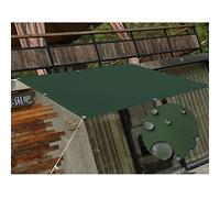 Heavy Du - Toldo impermeable con 98% de bloqueo UV para patio, jardín, balcón, cubierta para exteriores con cuerdas de montaje para una máxima protección solar e ili