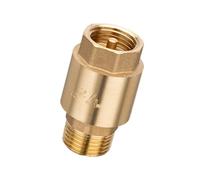 Heavy Duty 6 Inch Vertical Mount Brass Check With Thickened Body For High Pressure Systems Plumbing Applications Easy Installation Check Valves