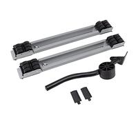 Heavy Duty Appliance Roller | 300KG Load Capacity for Refrigerator/Washing Machine/Furniture | Extendable Base with 24 Wheels & Pry Bar