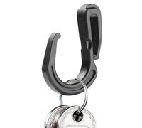 Heavy Duty Backpack Hooks, 21mm Adjustable Hanger, Metal Camping Organizer Hooks with Secure Lock, Outdoor Gear Accessory, Durable Backpack Hook with Strong Grip, Hook for Hiking and Travel