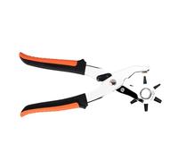 Heavy Duty Belt Hole Puncher for Leather with Ergonomic Handle, Multi-Functional Watch Strap Punch Tool Crafting Fabric, Shoes, Saddles, Backpack, and Canvas Projects