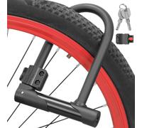 Heavy Duty Bicycle U-Lock - Alloy Steel Bike Lock | Anti-Theft Heavy
