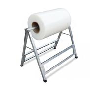 Heavy Duty Bubble Wrap Dispenser Foldable Steel Frame for Large Rolls Stable Support Rustant Efficient Packaging Station Easy Assembly Space Saving Design for Warehouse Shipping Operations Operations