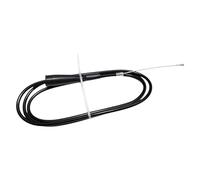 Heavy Duty Cable Lock, Thick Security Cable, Fast-Connect Adapter Wire, Weather-Resistant Heavy-Duty Connector for Outdoor Gate, Trailer, Marine, Car, Fence, 6.3 Inches, Black