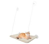 Heavy Duty Cat Window Bed, Suction Cup Hammock Perch, Soft Resting Seat, Extra Strong 4 Suction Cups, Comfortable Indoor Large Pet, Spacious, Ideal for Windowsill, Perfect for Cats