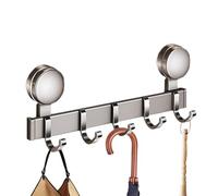 Heavy Duty Clothes Hooks, Towel Hooks for Bathroom, Coat and Towel Hooks, Sturdy Wall Hooks Set for Bathroom, Kitchen, Bedroom, and Living Room, Ideal para colgar Towels, vestidos, Clothes, and More
