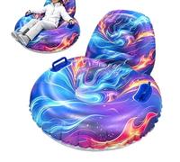 Heavy Duty Cold-Resistant Ergonomic Sleds Inflatable Snow Tube
