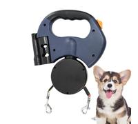 Heavy Duty Dog Rope, Ergonomic Dog Leash, Reflective Dog Rope, Automatic Untangle Dog Leash, Adjustable Length Dog Rope Convenient Hook Best Retractable Dog Rope Heavy Duty Leash for Dogs