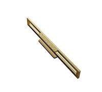 Heavy Duty Door Handle Set Large Door Pull Handle,Stainless Steel，Gold, Red ，for Glass Door Wood Door Sliding Door Handles，Modern Square Design，with Carved
