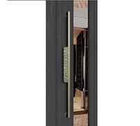 Heavy Duty Door Handle Set Large Door Pull Handle,Stainless Steel，Gold, Red ，for Glass Door Wood Door Sliding Door Handles，Modern Square Design，with Carved