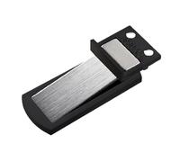 Heavy-Duty Door Stopper, Floor Mounted Door Stopper, Anti-Colision Magnetic Stopper, Magnetic Door Catch, Stainless Steel Floor Door Wedge for Bedroom, Living Room, Hotel, Shop, and Work Area