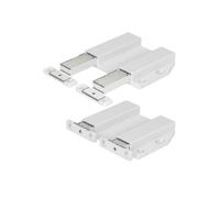 Heavy Duty Double Push To Open Cabinet Door Catches - 2 Pack Magnet Touch Latches for Kitchen Doors