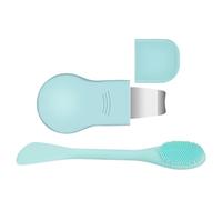 Heavy Duty Facial Pore Scraper & Pimple Extractor Tool - Premium Manganese Steel Skincare Shovel | Deep Whitehead & Blackhead Remover Spatula, Professional Ergonomic Cleansing Tool for Chin, Cheek, No
