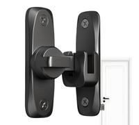 Heavy Duty Flipping Latch, Aluminum Alloy Door Latch, 3.11 Inches Swing Latches with Anti-Theft Design, Security Hardware, Door Lattch with Sturdy Build, Gate Latches for Barn Garage Fence