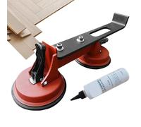 Heavy Duty Floor Puller, Strong Suction Flooring Repair Tool, 8 Inches Crack Repair Tool, Steel Tile Lifting Device, Floor Accessory with Lever Design, Installation Helper for Bathroom Kitchen Bedroom