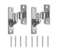Heavy Duty Gate Hinges, Fence Door Hardware Kit, Stainless Steel Sturdy Farm Wood Gate Support Design, 6.69x5.91 Inches Rust Resistant Outdoor Hinge Set, Secure Ranch Barn Installation Parts