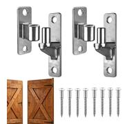 Heavy Duty Gate Hinges, Stainless Steel Door Hardware Set, 6,69 x 5,91 pulgadas Hinges with Rustproof Build, Metal Mount Brackets, Outdoor Hardware with Style, Driveway Fittings for Livestock Garden