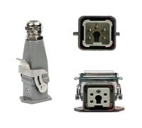 Heavy Duty HDC HA 16A Rectangular Plug Aero Socket(5 core)