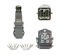 Heavy Duty HDC HA 16A Rectangular Plug Aero Socket(8 core)