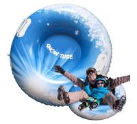 Heavy Duty Inflatable Snow Sled With Handles | Winter Kids Toys For Activities Rescue Sledding Sports Beach Adventure Backyards Gardens Skating Skiing Fishing Sand Christmas