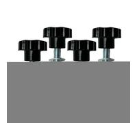 Heavy-Duty L Track Accessories, Galvanized Steel Bolt Down Points, Ergonomic Anti-Slip Rail Fittings for Vehicles, Airplanes, Cars, Secure Load Management Hardware for Cargo and Tie-Down System
