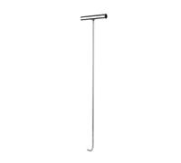 Heavy-Duty Lids Pullers for Drain Cover/Grates/Shutter Doors | Stainless Steel Manhole Hook Tool, 68/88 cm Lenght Protable T Style Drain Grate Lifter(A-style,L-88cm/34.6in)