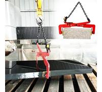 Heavy Duty Lifting Clamps for Granite/Marble/Rock/Metal Plates - Adjustable Scissor Pliers, Vertical Plate Lifter, Ideal for Construction & Stone Handling(X-Small (325kg))