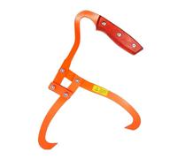 Heavy-Duty Log Tongs - Non-Slip Metal Claw for Firewood, Camping, Forestry, Wood Handling, Lifting, Dragging & Carrying, Durable Tool for Fireplace, Outdoor, Cabin, Survival Use
