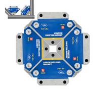 Heavy Duty Magnetic Angle, Welding Magnets, Triangle Positioning Tool, Size About 8x5.4x1.2cm Ideal, Soldering and Pipe Installation Holder Kit, Fixed Angle 45/90/ 135/