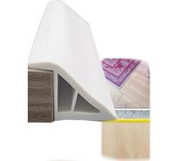 Heavy Duty PVC Transition Moldings for Floor Edge, Tile to Carpet Reducer, Door Way Threshold, Easy Peel and Stick Installation(Milk,1.2-1.5cm 52.5ft)