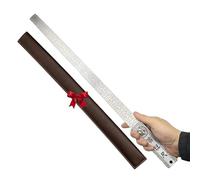 Heavy Duty Ruler, Heavys Duty Rulers Unit With of Measurement: Inch & Cm, 20" 50cm Stainless Steel Meter Stick for Architects, Draftsman, and Engineers (Special Edition)
