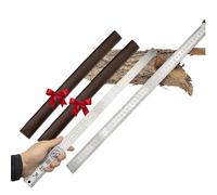 Heavy Duty Ruler, Heavys Duty Rulers Unit With of Measurement: Inch & Cm, 20" 50cm Stainless Steel Meter Stick for Architects, Draftsman, and Engineers (mix)
