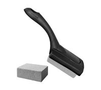 Heavy-Duty Scouring Brick - Professional Grill Cleaning Tool | Natural Stone Scrubber for Kitchen Surfaces, Efficient Restorer for Barbecue Grates, Oven Interiors, Flat Top Griddle, Tile Grout