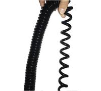 Heavy Duty Spring Retractable Spiral Power Cord Extension Cable Multiple Sizes (1-8M)(Stretch 5 Meter)(Stretch 3 Meter)