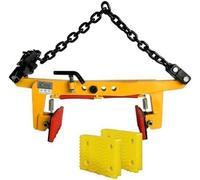 Heavy Duty Stone Lifting Clamps 716-1760lbs, Alloy Steel Chain Style Granite Transport Tools for Lifting Metal Sheets & Granite Islands.(Opening 17in)