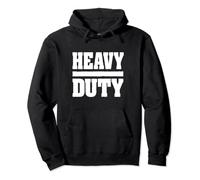 Heavy Duty Strongman Levantamiento de pesas Pesado Gordito Sudadera con Capucha