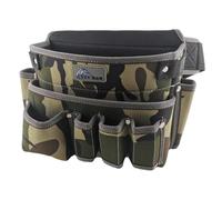 Heavy Duty Tool Bag Dad, Sturdy Tool Storage Solution, Multi-Pocket Waist Tool Box Organizer Case, Wide Mouth Tool Carrier for Mecánic, Electrician and Projects