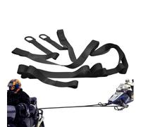 Heavy Duty Towrope - Secure Towing Strap for Car Vehicle | Polyester with Reinforced Stitching, Safe Accessories Tie, Outdoor Adventure Tool, Snowmobile Rescue Aid, Family Friends Travel Trunk