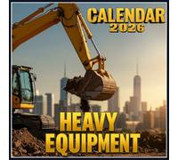 Heavy Equipment Calendar 2026: Power, Precision & Engineering Excellence Iconic Construction Vehicles & Machines Captured in Realistic Detail