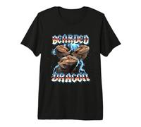 Heavy Metal Band Rock Music Bearded Dragon Lover Camiseta Premium