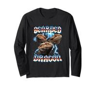 Heavy Metal Band Rock Music Bearded Dragon Lover Manga Larga