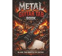 Heavy Metal Black Guitar Tab Book