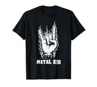 Heavy Metal Kids Metalhead Rock Música Joven Fan Humor Camiseta