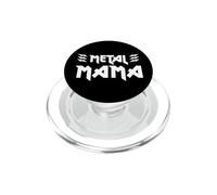 Heavy Metal Mom Metal Mama Madre PopSockets PopGrip para MagSafe