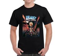 Heavy Metal Movie Retro - Camiseta para hombre, Negro , XXL