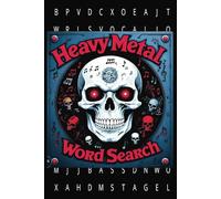 Heavy Metal Music Word Search Puzzle Book: Word Search Puzzle Book with Easy to Read Print about Meal Music, Heavy Metal Music, Rock and Roll | 110 ... Music Lover, Vactions, Holidays and Free Time