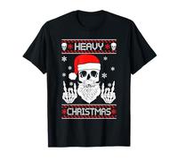 Heavy Metal Navidad 2020 Fea Navidad Camiseta
