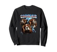 Heavy Metal Rock Band Cavalier King Charles Spaniel Lover Sudadera