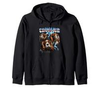 Heavy Metal Rock Band Cavalier King Charles Spaniel Lover Sudadera con Capucha