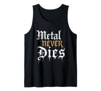 Heavy Metal Trash Rock Música Gótica Camiseta sin Mangas